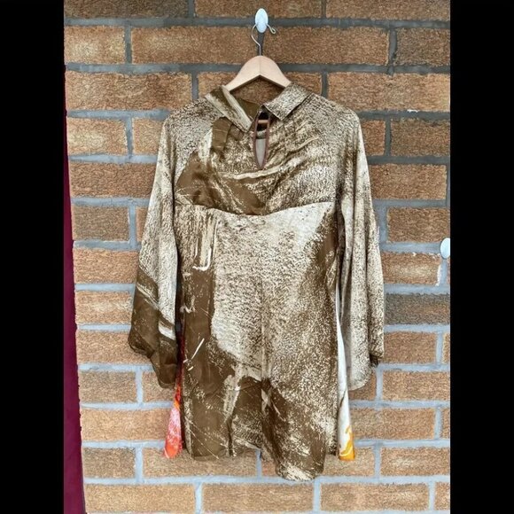 Satya paul silk dress large - Picture 10 of 13